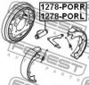 FEBEST 1278-PORR Wheel Brake Cylinder